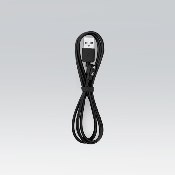 Magnet kabel sort produkt Laddkabel och laddkontakt till Novafon Plus 2