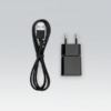 magnet kabel og stik sort produkt Laddkabel och laddkontakt till Novafon Plus 2